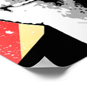 Luiz Inácio Lula da Silva Poster (Ecke)