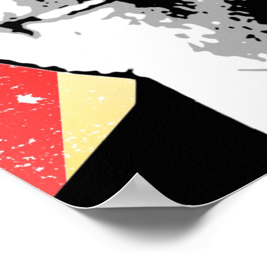 Luiz Inácio Lula da Silva Poster (Ecke)