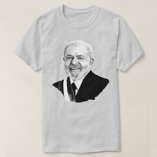 Luiz Inacio Lula da Silva T-Shirt (Design vorne)