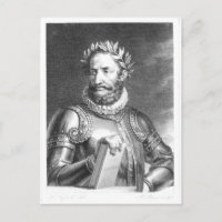 Luiz Vaz de Camoes graviert von B. Roger