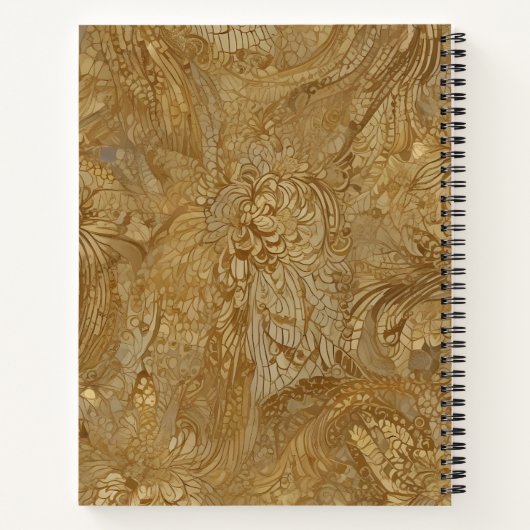Lujo Áureo Notizblock (Rückseite)