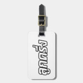 Luk Kreung Ō Half Thai Half Farang Ō Gepäckanhänger (Vorderseite vertikal)