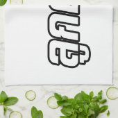 Luk Kreung Ō Half Thai Half Farang Ō Küchentuch (Gefaltet)