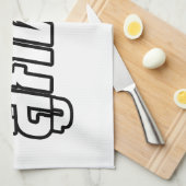 Luk Kreung Ō Half Thai Half Farang Ō Küchentuch (Viertel Falte)