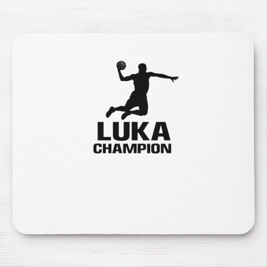 Luka Custom Player Basketball Ihr Name Champion Mousepad (Vorne)