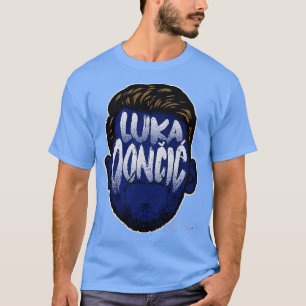 Luka Doncic Dallas Player Silhouette TShirt