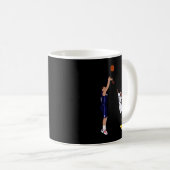 Luka Doncic Game Gewinner über Los Angeles Clipp Kaffeetasse (VorderseiteRechts)