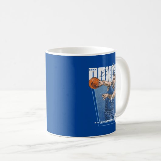 Luka Doncic Premiere Kaffeetasse (VorderseiteRechts)