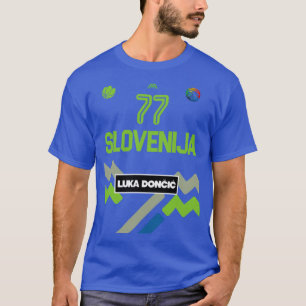 Luka Doncic Slowenien Trikot Fan Design1 T-Shirt