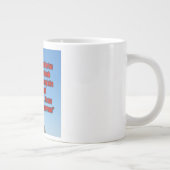 Lukas 12:6-7 WEBU Mug Jumbo-Tasse (Rechts)