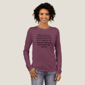 Lukas 21:35 Tri-Blend shirt (Volle Vorderseite)
