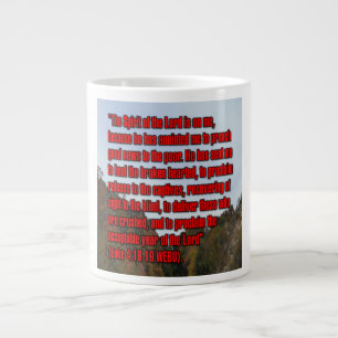 Lukas 4:18-19 WEBU Tasse