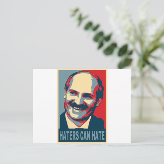 Lukaschenko Postkarte (Stehend Vorderseite)