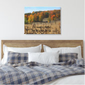 Luke 10:2 Starke Canvas Print Leinwanddruck (Insitu (Schlafzimmer))