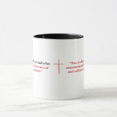 Luke 10:41 and 42 There is only one thing Tasse (Zentrum)