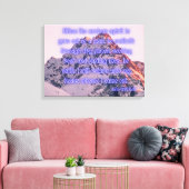 Luke 11:24 Bibelverse KJV Gemälde Kunst Leinwanddruck (Insitu (Wohnzimmer))