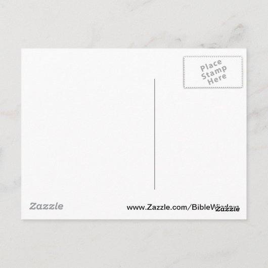 Luke 11:9 postkarte (Rückseite)