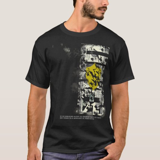 Luke-12:15 schirmte Dollar ab T-Shirt (Vorderseite)