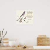 Luke 12:24 Man betrachte die Ravens Collage Poster (Küche)