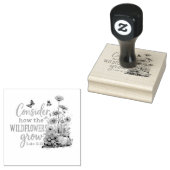 Luke 12:27 gummistempel (Stempel)