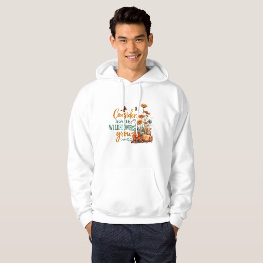 Luke 12:27 hoodie (Vorne ganz)