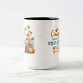 Luke 12:27 zweifarbige tasse (Mittel)