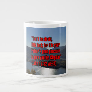 Luke 12:32 WEBU-Tasse Jumbo-Tasse