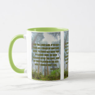 Luke 17:6 KJV Bibelschrift Pic Two-Tone Tasse