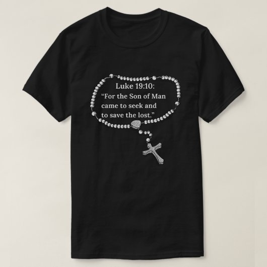 Luke 19:10 T-Shirt (Design vorne)