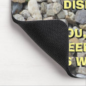 Luke-19:39 - 40 die Steine schreien heraus Mousepad (Ecke)