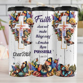 Luke 1:37 Der Glaube macht Dinge möglich Thermosbecher