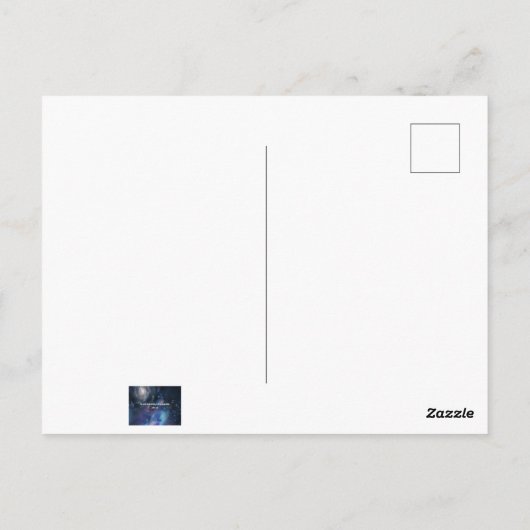 Luke 1:37 postkarte (Rückseite)