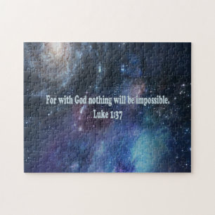Luke 1:37 puzzle