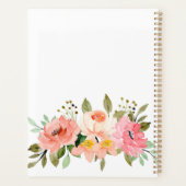 Luke 1:45 Gesegnet ist "She Floral Scripture" Planer (Rückseite)