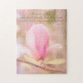 Luke 1 45 Gesegnet ist sie Puzzle (Vertikal)