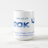 Luke-21:28 Kaffeetasse (Mittel)