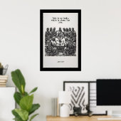 Luke 22 19 Last Supper Art Print This Is My Body Poster (Heimbüro)