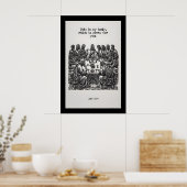 Luke 22 19 Last Supper Art Print This Is My Body Poster (Küche)