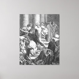 Luke 22 An Angel Appears to Jesus in the Garden Leinwanddruck