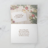 Luke 2:10-11 "Angst nicht: Ich bringe dir gute Nac Karte (Innenseite)