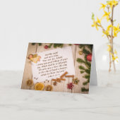 Luke 2:10-11 "Angst nicht: Ich bringe dir gute Nac Karte (Gelbe Blume)