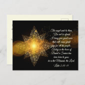 Luke 2 10-11 Haben Sie keine Angst, Weihnachten (Vorne/Hinten)