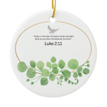 Luke 2,11 christlicher Bibelvers Eukalyptus Weihna