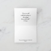 Luke 2-11 CSLewis Weihnachtskarte Karte (Innenseite)