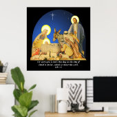 Luke 2:11 poster (Heimbüro)