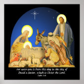 Luke 2:11 poster (Vorne)