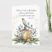 Luke 2:14 Ruhm an Gott in den höchsten Weihnachten
