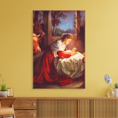 Luke 2:1-7 Jesus ist in der Leinwand Bethlehem Geb (Insitu (Wohnzimmer))