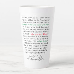 Luke 2:8 - 14 Tall Coffee Tasse