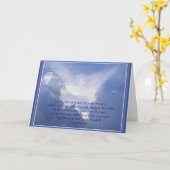 Luke 4:10, Engel beobachten dich, Ermutigung Karte (Gelbe Blume)